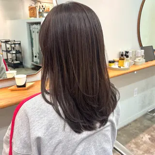 ロング カラー ENIEN MAKE’S 立川所属・ミカ💫/パーマ/ ニュアンスパーマのヘアスタイル