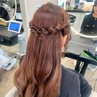 ロング ヘアアレンジ 透明感カラー🫧/ アレンジ/ayanoのヘアスタイル