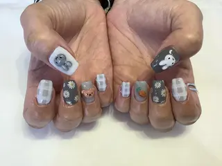 ネイル 💎🐰 saki. m 🐰💎のネイルデザイン