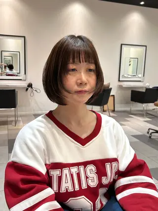 ショート 中原 優美のヘアスタイル
