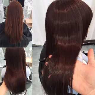 ミディアム セミロング ロング カラー Re:ta KANZOのヘアスタイル