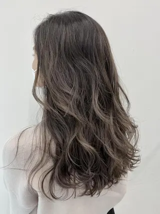 ロング カラー 【公式】amble luxe 中野のヘアスタイル