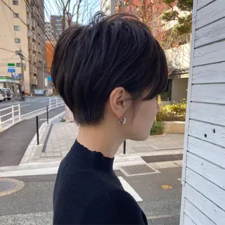 ショート 松田卓也🌟髪質改善 🌟縮毛矯正🌟艶髪のヘアスタイル