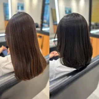ミディアム カラー 髪質改善/伏見 RABU(ému)のヘアスタイル
