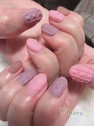 ネイル まるみ ♡のネイルデザイン