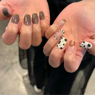 メンズ ネイル 山田 美羽のネイルデザイン