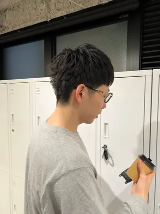 メンズ ✨メンズ/パーマ/ 三宅 昌太✨のヘアスタイル