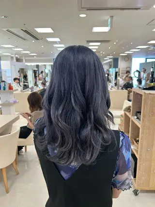 カラー 💜暖色系カラー/ ブリーチカラー💜のヘアスタイル
