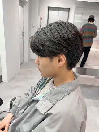 ショート メンズ soen所属・⚡メンズパーマフ ェードカットTomyのヘアスタイル