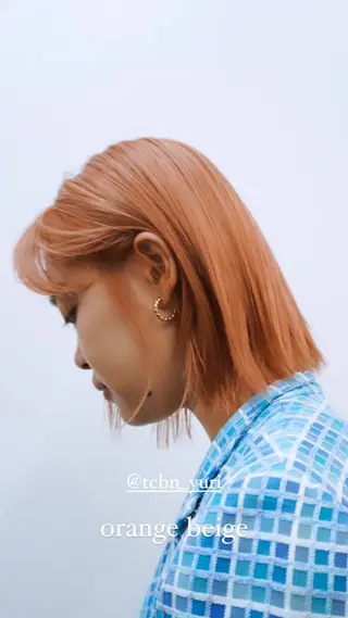 ショート カラー ハイトーン特化サロン 代表　中谷蓮のヘアスタイル