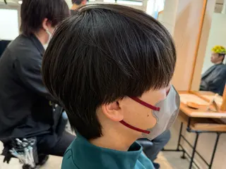 メンズ 韓国スタイル特化 ニュアンスパーマ下田のヘアスタイル