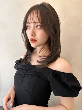 セミロング GLROW 大宮のヘアスタイル