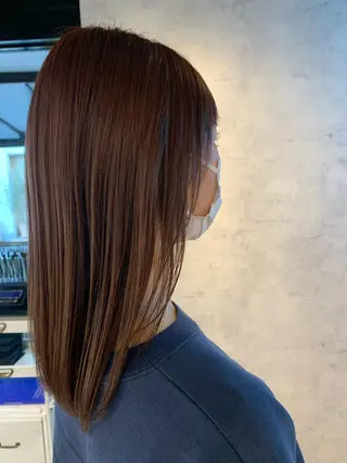 セミロング カラー パーマ ヘアアレンジ メンズ ネイル マツエク・マツパ Sia中野新橋 『JUNYA』のヘアスタイル