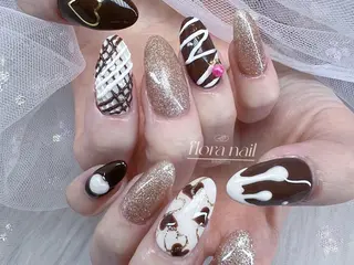 ネイル flora nailのネイルデザイン