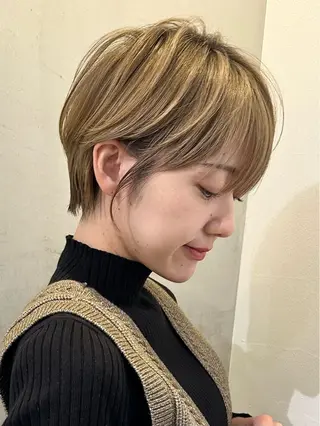 ショート taiga ショート /レイヤー/矯正🌈のヘアスタイル