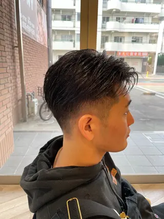 ショート メンズ 小西 遥のヘアスタイル