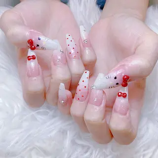 ネイル ミン ゴテゴテネイルのネイルデザイン