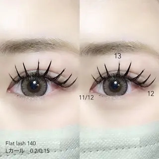 マツエク・マツパ Lyspois natsuのマツエク・マツパデザイン