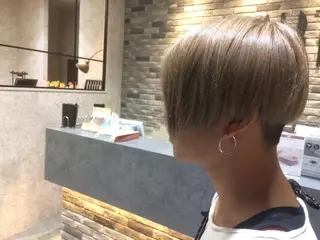ショート カラー メンズ Kobayashi ハイライト/ショートのヘアスタイル
