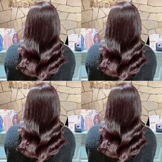 ミディアム カラー Minami. 🩵 再現性特化ヘアのヘアスタイル