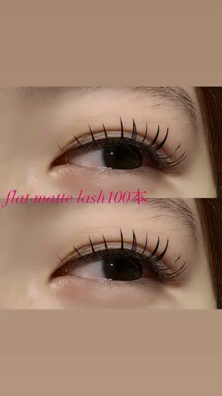 マツエク・マツパ Queens所属・Queens REIMIのマツエク・マツパデザイン