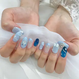 ミディアム nail jaol池袋店所属・ネイルJaol 池袋のネイルデザイン