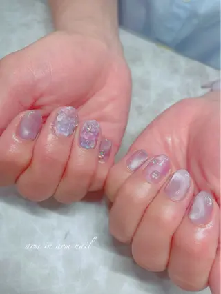 ネイル arm in arm ︎✿Yamamotoのマツエク・マツパデザイン