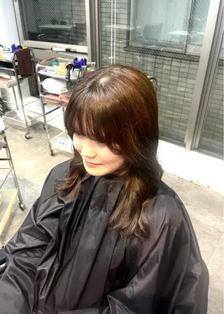 カラー 透明感カラー ／ カット ／ コハのヘアスタイル