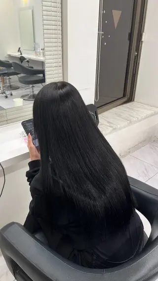 ロング カラー ヘアアレンジ 透明感/ブラウン 🧸ミディアム🧸のヘアスタイル