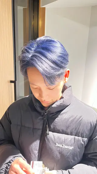 メンズ 鶴舞/透明感/リア ライズ/ いっとぅーのヘアスタイル
