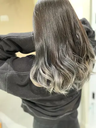 セミロング カラー ボブ/インナーカラー /眉毛/Miyuのヘアスタイル