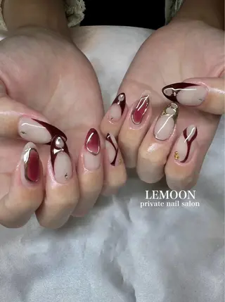 ネイル private nail salon　LEMOON所属・nail salon LEMOONのネイルデザイン
