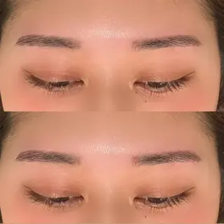 アイブロウ ハイトーン/艶カラー 🫧 ユイナのヘアスタイル