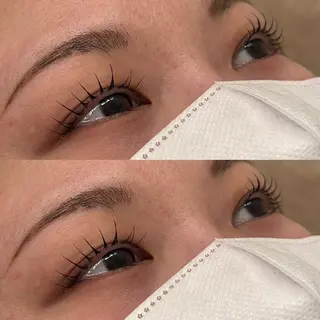 マツエク・マツパ bisou hair スガノ　カヤノのマツエク・マツパデザイン