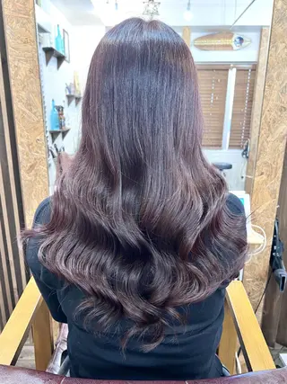 カラー セミロング プチプラ&ハイクオ リティ✰Lilly✰のヘアスタイル