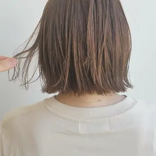 ショート カラー ヘアアレンジ パーマ iplus✴ まつげ、眉毛、耳つぼのマツエク・マツパデザイン