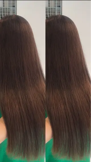 カラー なんば🍓 似合わせカラー🐬のヘアスタイル