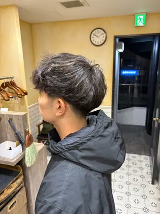 ショート Groomers Tokyo所属・大山慧也/メンズ/ フェード/バーバーのヘアスタイル