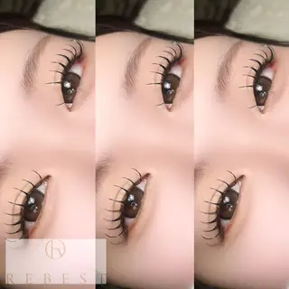 マツエク・マツパ yuuka REBEST心斎橋のマツエク・マツパデザイン