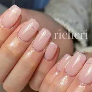 ミディアム ネイル richeri beautyのネイルデザイン