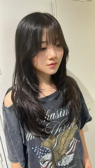 ロング 中川 りゅうせいのヘアスタイル