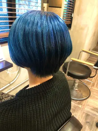 ショート カラー La fith hair ponte所属・🔥ハイトーン🔥 🌈柴田尚貴🌈のヘアスタイル