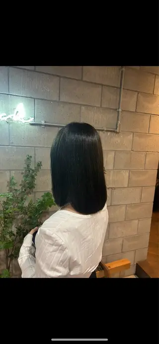 ミディアム カラー ✨ハイトーン/暗髪/ ハイライト/松岡✨のヘアスタイル