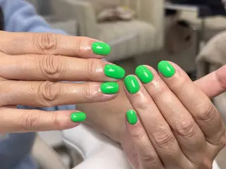 ショート トゥー フエンのネイルデザイン