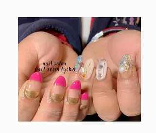 ネイル ﾈｲﾙﾙｰﾑﾘｯｶ 𝐦𝐚𝐲𝐮のネイルデザイン