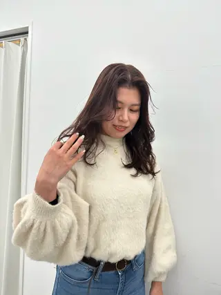 セミロング カラー キッズ オトナヘア🌸 harukaのヘアスタイル