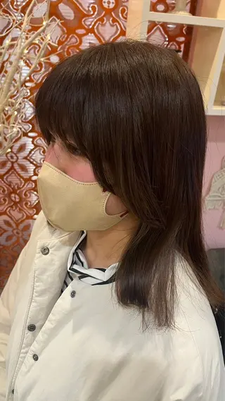 ミディアム カラー ミシェル /韓国ヘア🕊️のヘアスタイル