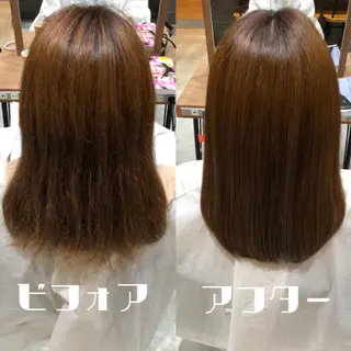 ロング カトウ ユウカのヘアスタイル