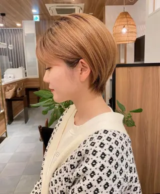 ショート TYCHE GINZA所属・🍃服部 雅哉🍃銀座◎のヘアスタイル