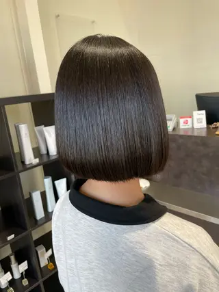 ミディアム 加藤 舜稀のヘアスタイル